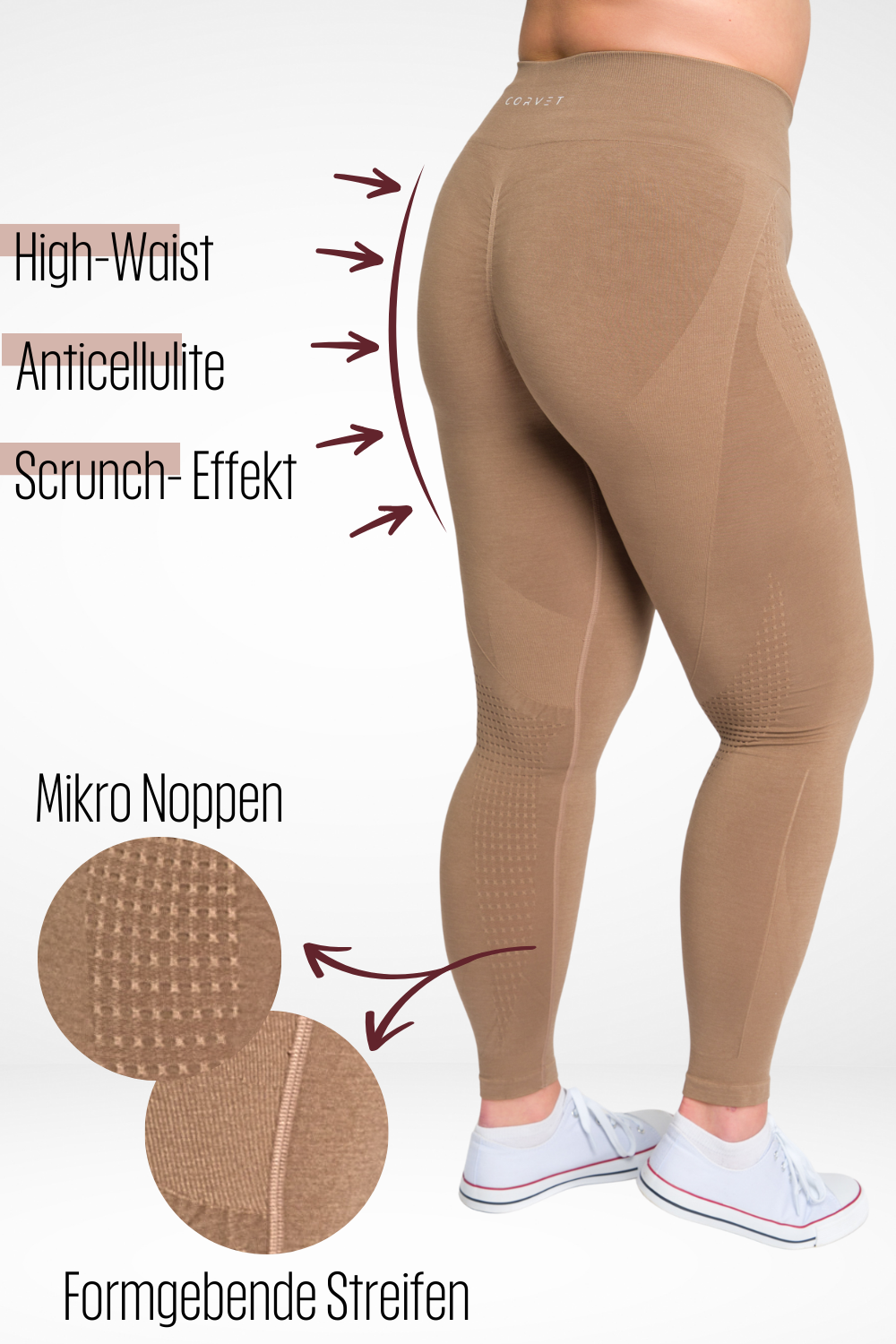 Die Corvet Anti Celulite Leggings