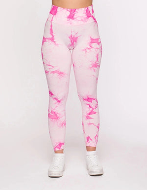 Blush Brigade Leggings - Pink