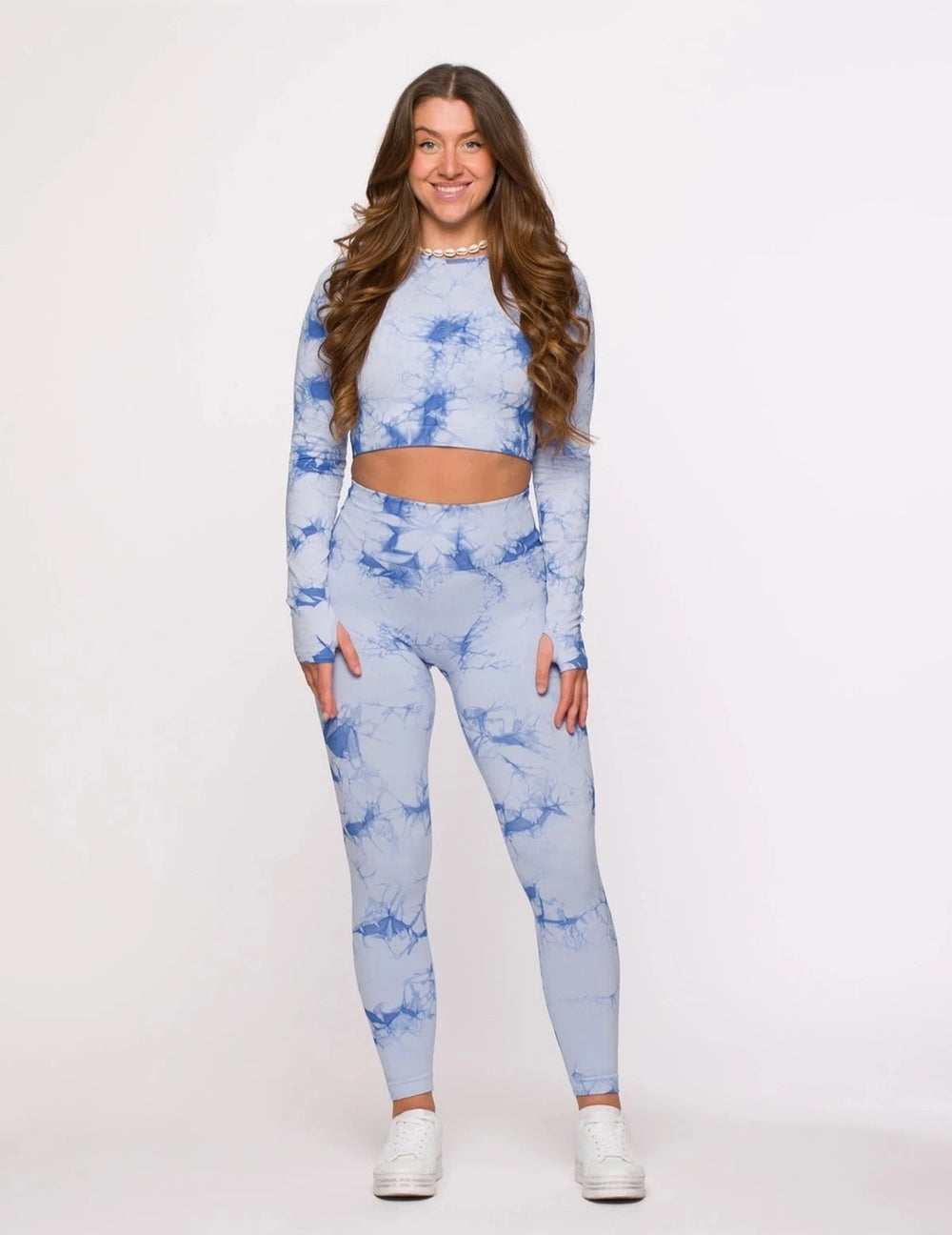 Ocean Breeze Leggings - Blue