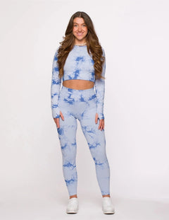 Ocean Breeze Leggings - Blau