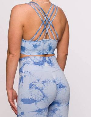 Ocean Breeze Crop Top - Blue