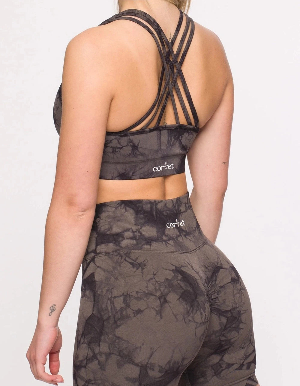 Black Shadow Set kurzversion 2 Teiler - Grey