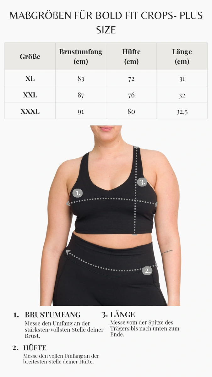 Size guide for this product