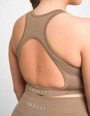 Scultp Crop Top / Curvy Fit Edition (XL) - Beige