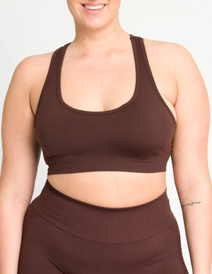 Scultp Crop Top / Curvy Fit Edition (XL) - Black