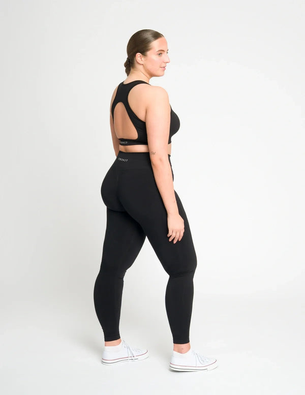 Scultp Crop Top / Curvy Fit Edition (XL) - Black