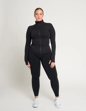 Formea Jacket Curvy Fit - Black