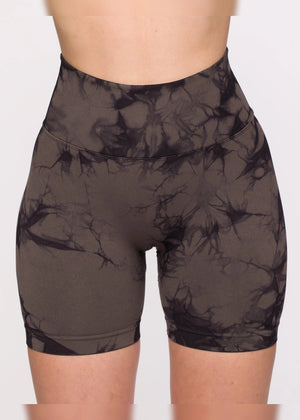 Black Shadow Shorts - Grey