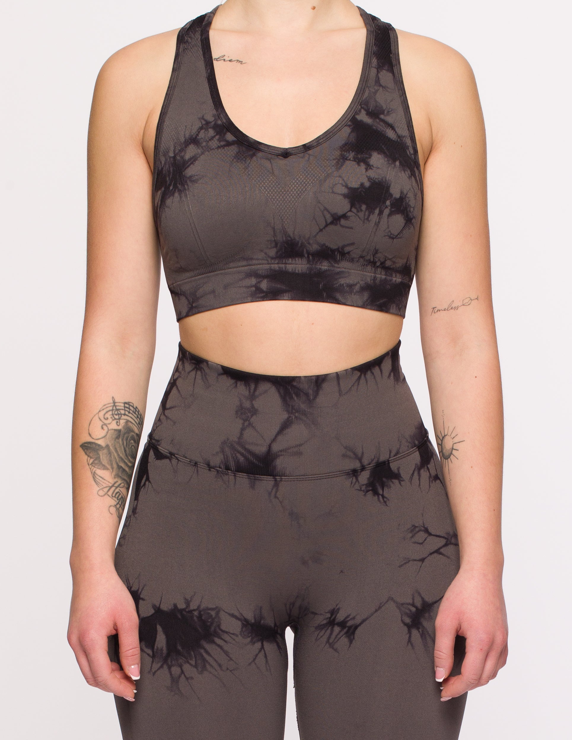 Black Shadow Crop Top