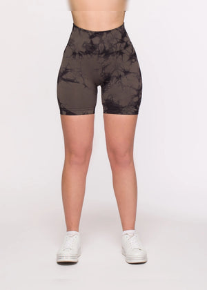 Black Shadow Shorts - Grey