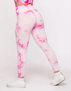 Blush Brigade Leggings - Pink