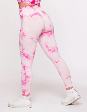 Blush Brigade Leggings - Pink